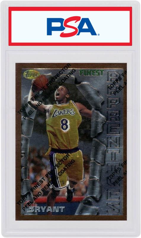 Kobe Bryant 1996 Topps Finest Rookie w/ Coating #74