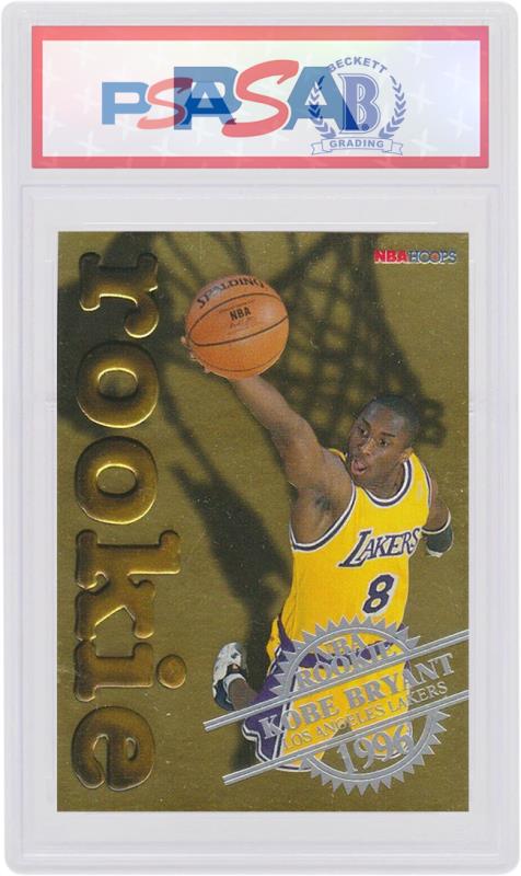 Kobe Bryant 1996 Panini Hoops Rookies Rookie Gold Foil #3