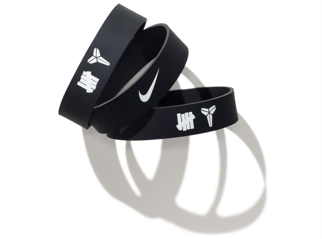 Undefeated x Nike x Kobe (2 Pack) Baller Bands Black