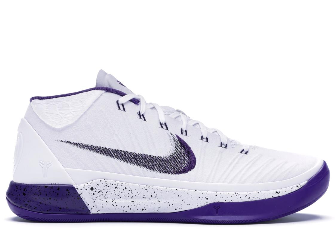 Nike Kobe A.D. Mid Baseline White Court Purple