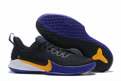 Nike Kobe Mamba Focus 5 Shoes Black Yellow Purple