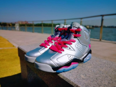 Air Jordan 6 Wmns Silver Pink